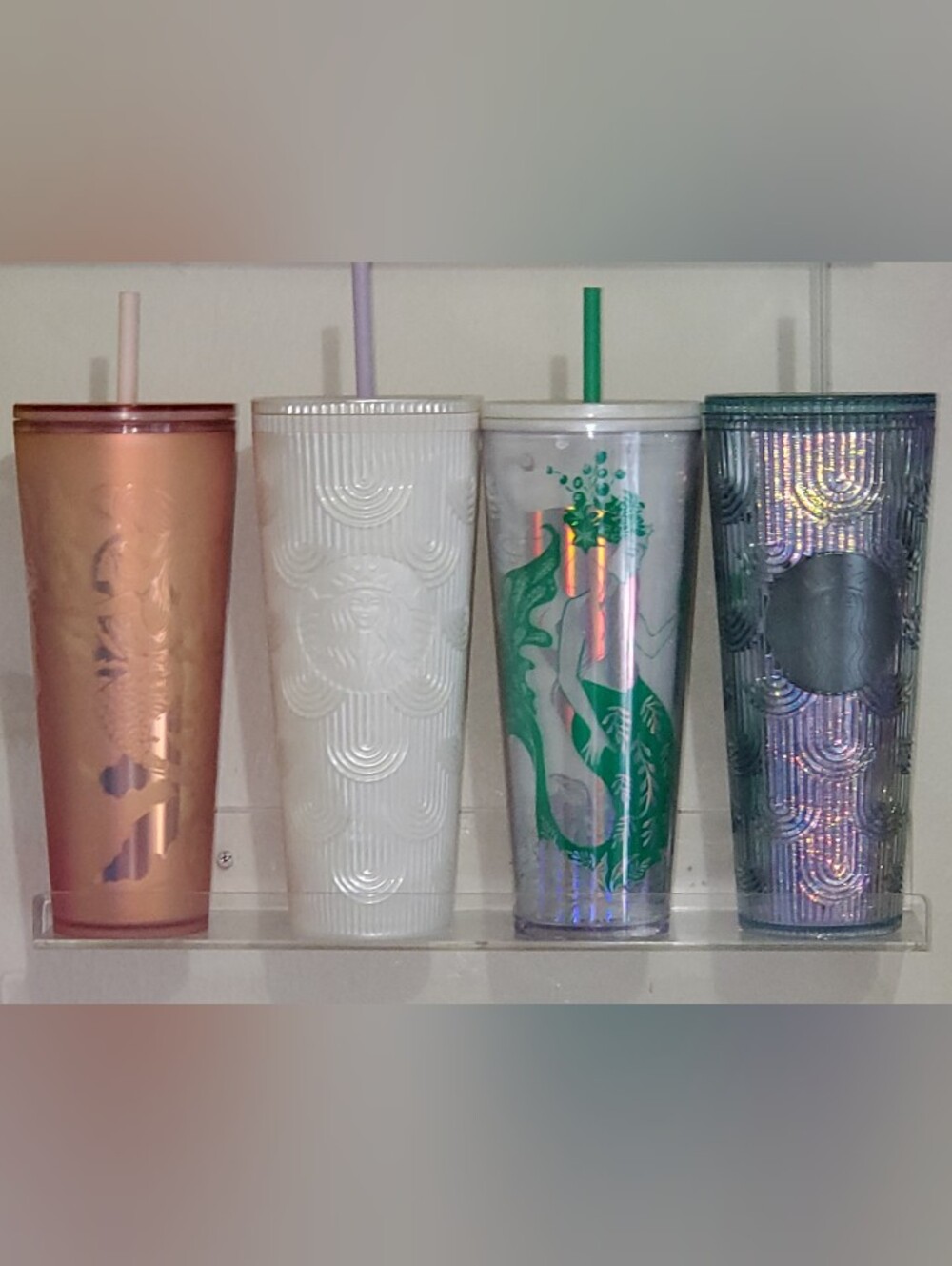 Starbucks Mermaid🧜♀️ Tumbler Lot NWT